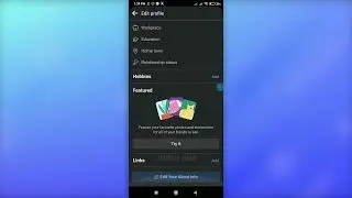 How To Add Featured Photo On Facebook 2022 | Put Featured Photos Collections In FB | Facebook App