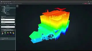 Digital Documentation of the IIST library from terrestrial laser scans using Potree.