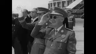 1966 05 23 NODO 1220B, C y A  Presidente de Nicaragua visita España y a Franco