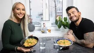 JULIA FRANZÈN MUKBANG! | HALLOUMI STROGANOFF | #EATLIKESMAIL