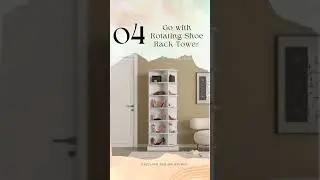 8+ Shoe Storage Ideas to stop the Hallway clutter. Share with someone who needs to see this #shorts