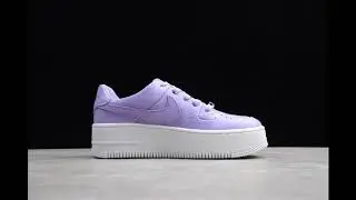 Nk Air Force 1 SAGE LOW LX lightweight platform shoes