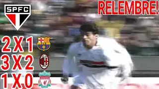 RELEMBRE OS 3 MUNDIAIS DO S&Atilde;O PAULO FUTEBOL CLUBE!