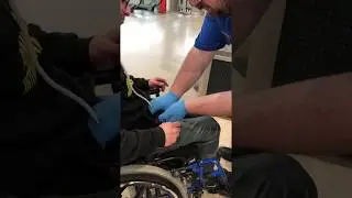TSA body search for person in wheelchair against his will