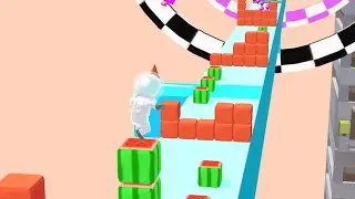 Cube Surfer Max Levels New Update ✅ Andoroid, ios Game ( Levels 28 )