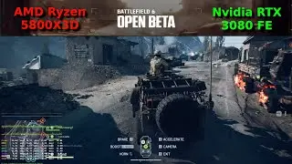 BATTLEFIELD 6 Open Beta | RTX 3080 and 5800X3D 4K Benchmark Gameplay