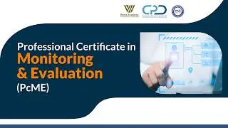 Professional Certificate in Monitoring & Evaluation [PcME]