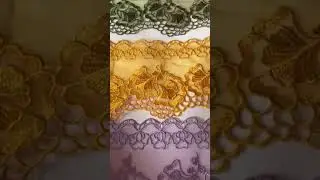 #stylish #unique #fashion #embroiderylaces #beautiful #lacedesigns #