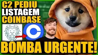 🚨 DOG GO TO THE MOON URGENTE! C2 PEDIU LISTAGEM COINBASE + MR BEAST e WALL STREET | MEMECOIN BITCOIN