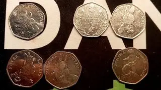 PETER RABBIT 50P vs SQUIRREL NUTKIN 50P - 2021 50p Coin Knockouts R2