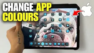 Как изменить цвет значка приложения на iPad (пошагово)