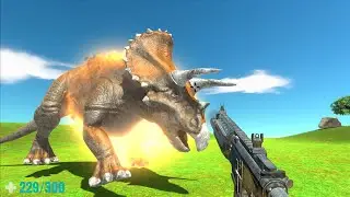 Grenade Launcher against Dinosaurs &ndash; Animal Revolt Battle Simulator