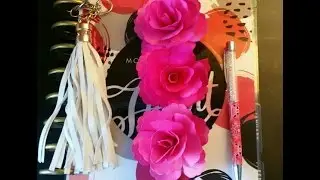 DIY  Flower Planner Bands!!!