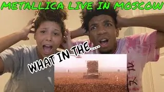 First Time Hearing Metallica (Enter Sandman LIVE in Moscow 91) REACTION