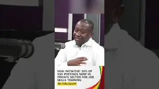 50% of this year&rsquo;s National Service postings will go to the private sector #ghana #news