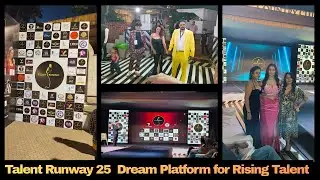 Many Talents where awarded at talent Runway 2025 #indiafashionshow #talentrunway25 