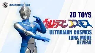 ZD Toys Ultraman Cosmos Luna Mode Action Figure Review #ultraman #zdtoys