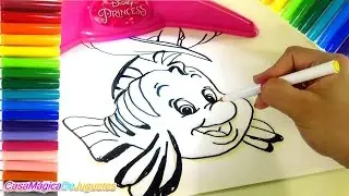 Dibujando con Proyector de Imagenes de Princesas de Disney Para Aprender a Dibujar como Expertos