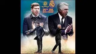 Rangers friendly game vs Real Madrid!