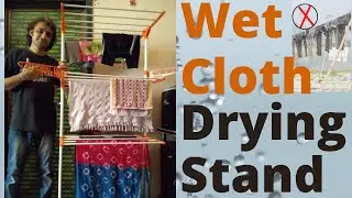 Wet Cloth Drying Stand for monsoon, 2019 best laundry stand, cheap and durable laundry stand