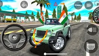 Dollar (song) New Car Simulator 3d Mahindra Red Thar 👿Driving Indian Car Simulator#thar#car​#gaming​