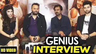 GENIUS Movie Star Cast Interview | Utkarsh Sharma, Ishitha Chauhan, Nawazuddin Siddiqui