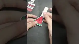 cute book mark with paper #suhema art #viral#trending  #shorts#youtubeshorts