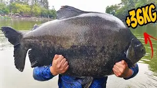 Peguei um TAMBACU DE  +36KG no tancao do maeda!
