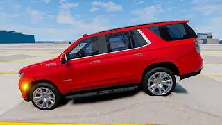BeamNG Drive: Chevrolet Tahoe 2024 Bumpy Road & Suspension Stress Test