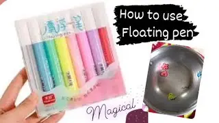 #how to use floating pen #magic pen #@creativepooja06 #tattooo