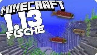 Endlich schwimmende FISCHE in der Minecraft 1.13 - Minecraft 18w08b & 18w09a Snapshot