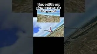 PSA 182 and Cessna 152 mid-air collision #plane #crash