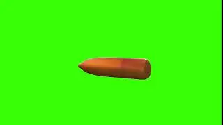 3D Flying Bullet Effect Flying Bullet free green screen video |No copyright