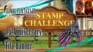 FF7 Ever Crisis - 1.5 Anniversary Tifa Banner (For Weapon Only)
