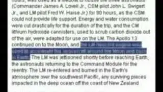 Moon Landing Hoax - Apollo 13 Trajectory - Jarrah Debunk
