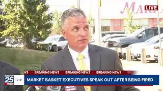 WATCH LIVE: Top Market Basket executives speak out after being fired.