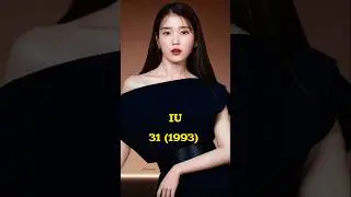 Kdrama Actress who are 30 #kdrama #iu #parkminyoung #taehee #goeun #hyekyo #yejin #jiwon