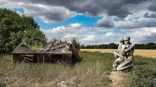 Nuba Survival Statue - DJI Mavic air 2