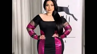 Arabic hot beautiful girl model | Arabian curvy plus-size women fashion model 