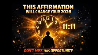 This Affirmation Will Change Your Whole 2026 💰 | Listen at 11:11 Tonight