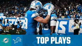 2025 Preseason Week 3: Lions vs. Dolphins | Top Plays 🎥