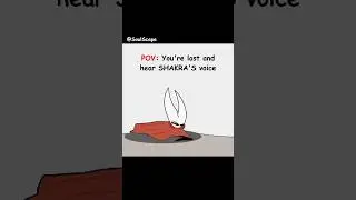 POV: You're lost and hear SHAKRA'S voice ❣️ #hollowknight #hollowknightsilksong #animation #shorts