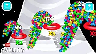 MULTI FLAP Level Up Balls Number Games ASMR GameplayMULTI FLAP Level Up Balls Number Games ASMR
