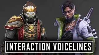 NEW CRYPTO & CAUSTIC Interaction Voicelines in Apex Legends Season 7