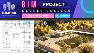 BIM Evolution: Degree College Campus Animation in 3D [BIM Project]