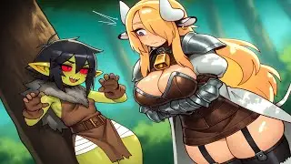 Rimworld meets Black & White but your Heroes are Gold Obsessed Monster Girls