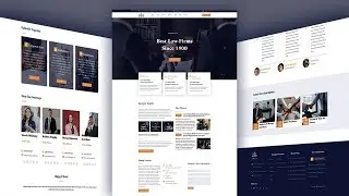 Lawyer Website Design | Figma Tutorial