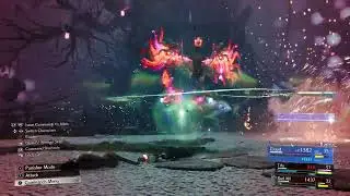 Final Fantasy VII Remake Rebirth - Gilgamesh Island - Kujata and Phoenix.