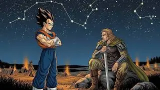 VEGETA Lands in MIDDLE-EARTH! | Dragon Ball x Lord of the Rings Full Story