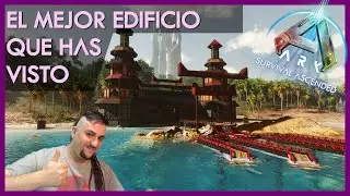 EL MEJOR EDIFICIO QUE HAS VISTO EN ARK ASCENDED - PARTE 1 - EXTERIOR